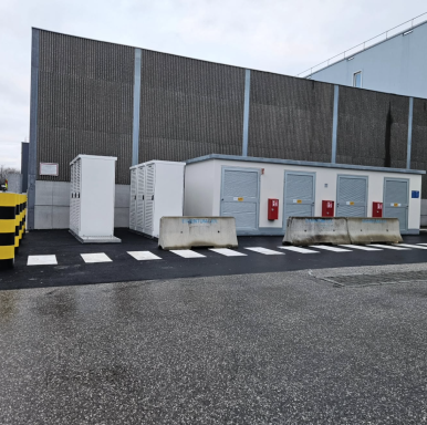 Ladepark für Elektro LKW